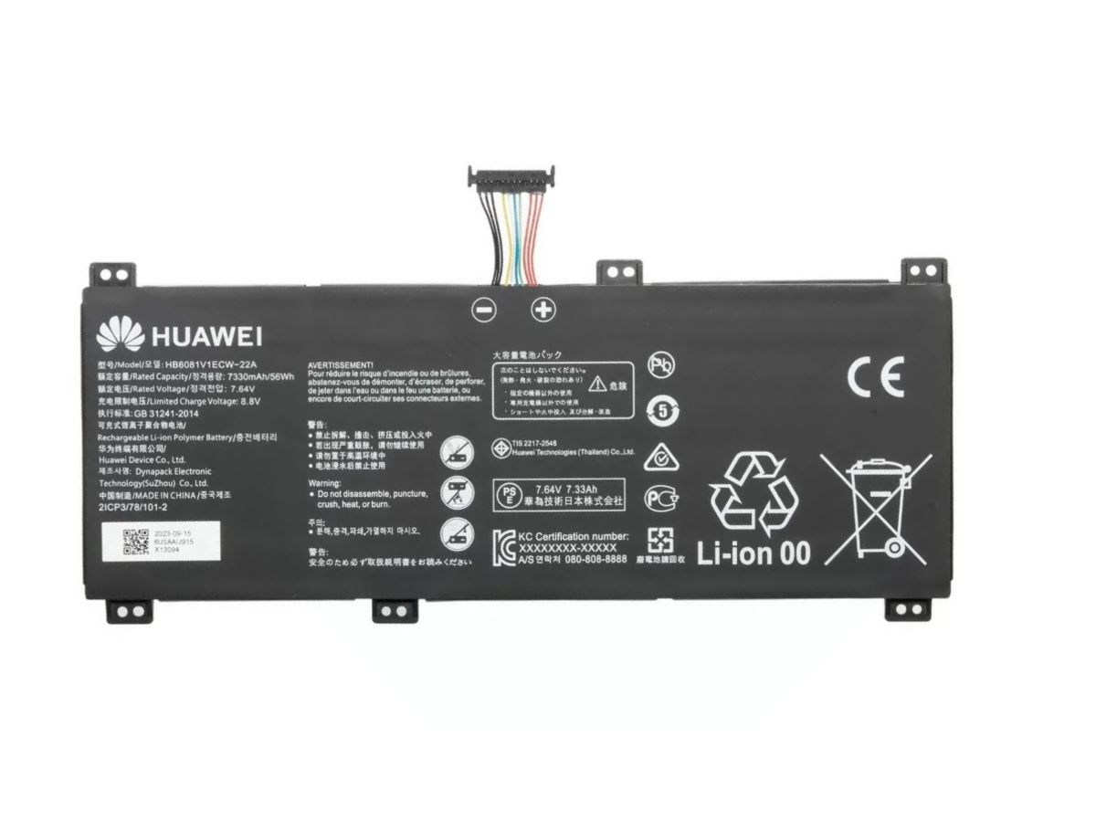 Аккумулятор HB6181V1ECW-22A для ноутбука Honor Huawei - купить батарею  HB6181V1ECW-22A оригинал в наличии в Москве и Санкт-Петербурге: цена,  характеристики