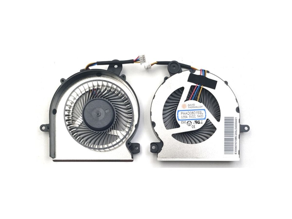 Кулер для ноутбука MSI GF65 (GPU) левый - купить вентилятор для MSI ...