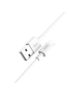 Кабель Hoco X23 Micro-USB 1m (белый)