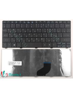 Клавиатура для ноутбука Acer Aspire One 521, 522, 532H, 533 черная
