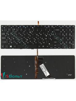 Клавиатура для ноутбука Acer Aspire M3-581, M5-581 с подсветкой