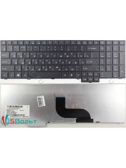 Клавиатура для ноутбука Acer TravelMate 5760G, 5760, 5760Z черная