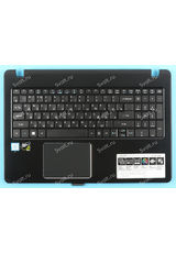 Клавиатура для Acer Aspire F5-573 черная с подсветкой (топкейс)