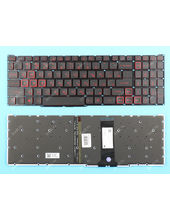 Клавиатура для ноутбука Acer Nitro 7 AN715-51 черная с красной подсветкой