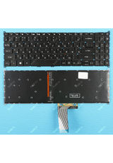 Клавиатура для ноутбука Acer Aspire 3 A315-42 черная c подсветкой