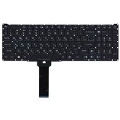 Клавиатура для Acer Predator Helios 300 PH315-52 черная с белой подсветкой