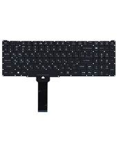 Клавиатура для Acer Predator Helios 300 PH315-53 (широкий шлейф) черная белой с подсветкой
