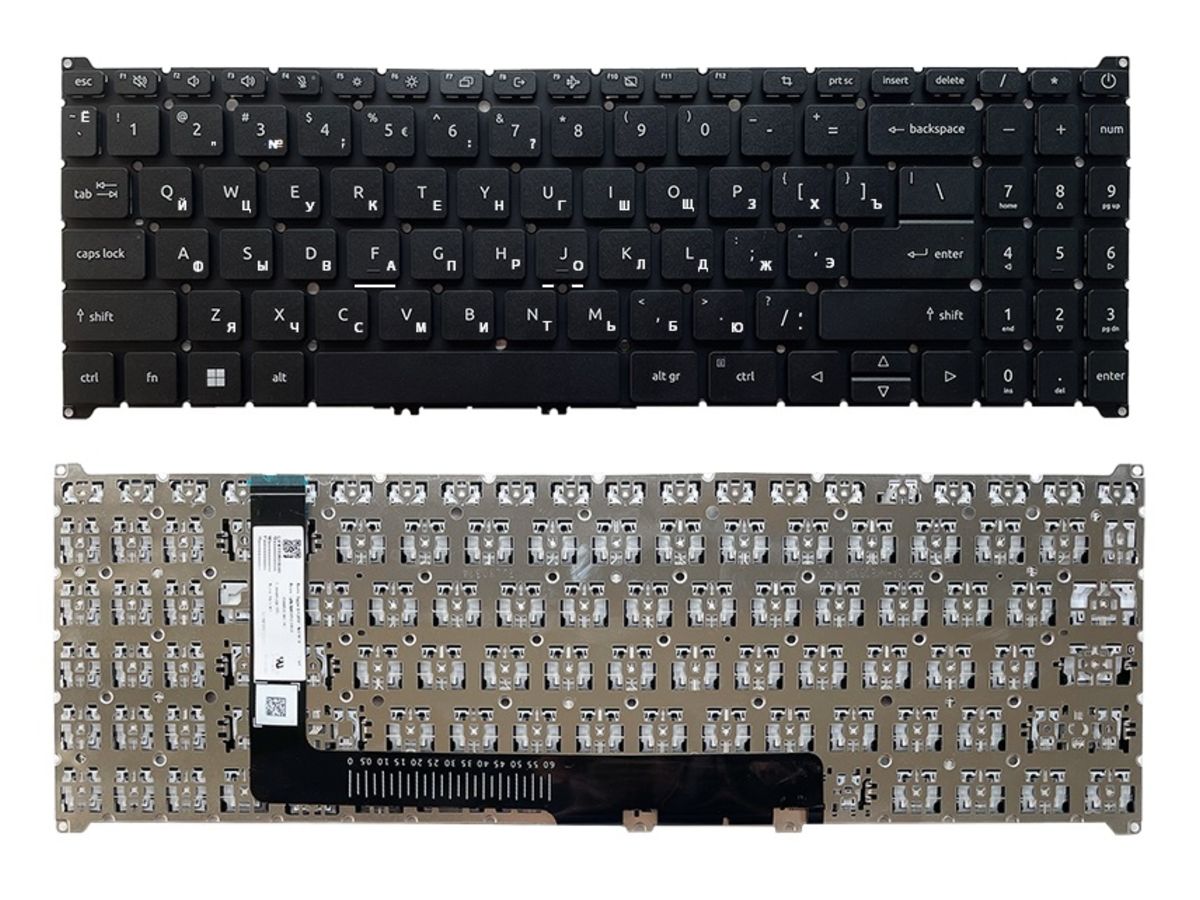 Клавиатура для Acer Aspire 5 A515-57G черная - купить клавиатуру к с ...