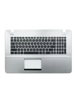 Клавиатура для Asus X751LJ серебристый топкейс