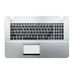 Клавиатура для Asus X751LJ серебристый топкейс