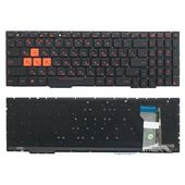 Клавиатура для Asus ROG Strix GL553VW черная с подсветкой