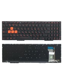 Клавиатура для Asus ROG Strix GL553VW черная с подсветкой