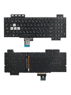 Клавиатура для Asus TUF Gaming FX705G черная с RGB подсветкой