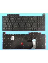 Клавиатура для Asus ROG Strix SCAR 17 G732LWS черная с подсветкой (RGB PER KEY)