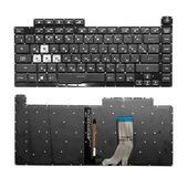 Клавиатура для Asus ROG Strix G G531GD (1-Zone RGB) черная с подсветкой