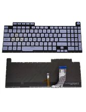 Клавиатура для Asus ROG Strix G GL731G голубая с подсветкой (RGB 4 zone)