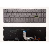 Клавиатура для Asus VivoBook X513E серая с подсветкой