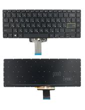 Клавиатура для Asus R429M черная с подсветкой