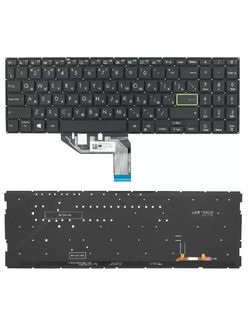 Клавиатура для Asus VivoBook M513I черная с подсветкой