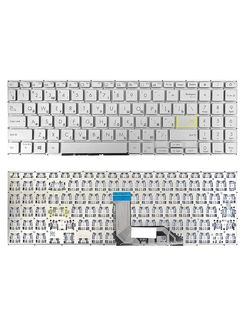Клавиатура для Asus VivoBook A513E серебристая