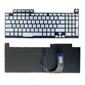 Клавиатура для Asus ROG Strix G G731GT (1-Zone RGB) голубая с подсветкой