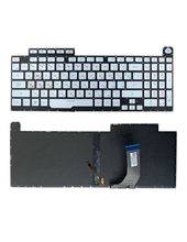 Клавиатура для Asus ROG Strix G G731GT (1-Zone RGB) голубая с подсветкой