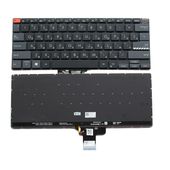 Клавиатура для Asus VivoBook Pro 14X M7400Q черная с подсветкой