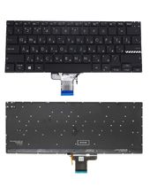 Клавиатура для Asus VivoBook Pro 14 M3401Q черная с подсветкой