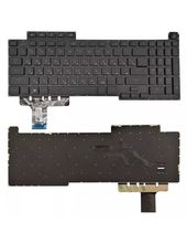 Клавиатура для Asus ROG Strix SCAR 17 SE G733C черная с подсветкой (RGB Per-Key)
