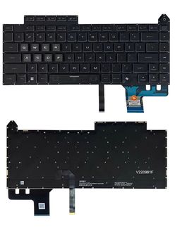 Клавиатура для Asus ROG Strix G16 G615J с подсветкой (4 ZONE RGB)