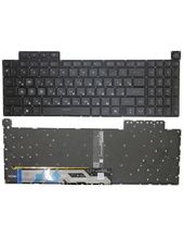 Клавиатура для Asus TUF Gaming A16 FA608U черная с RGB подсветкой