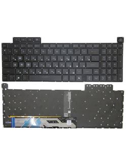 Клавиатура для Asus TUF Gaming A16 FA608P черная с RGB подсветкой