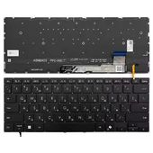 Клавиатура для Asus Vivobook 14 X1407C черная с подсветкой