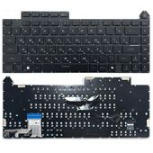 Клавиатура для Asus ROG Strix G16 G615J черная с подсветкой (RGB PER KEY)