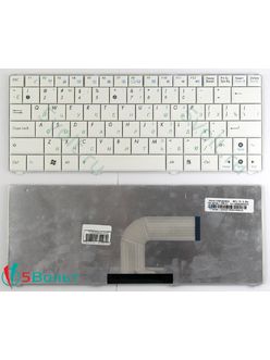 Клавиатура для ноутбука Asus N10, EeePC 1101HA белая
