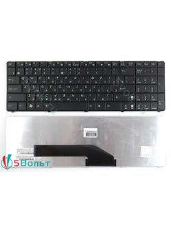 Клавиатура для ноутбука Asus K70, K71, K72 черная (версия 2)