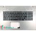 Клавиатура для ноутбука Asus N76 топкейс с подсветкой