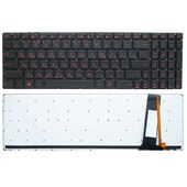 Клавиатура для Asus N76 с подсветкой