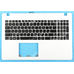 Клавиатура для ноутбука Asus X550VB топкейс белый