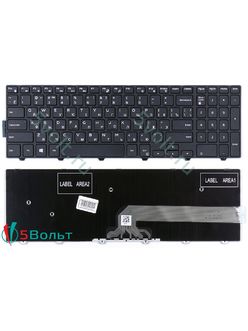 Клавиатура для Dell Inspiron 3567 черная