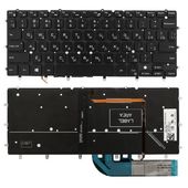 Клавиатура для Dell Inspiron 7547 черная с подсветкой