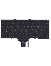 Клавиатура для Dell Latitude 5410 черная с подсветкой