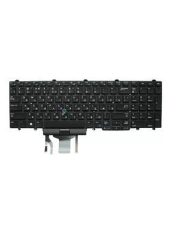 Клавиатура для Dell Latitude 5590 черная с подсветкой
