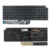 Клавиатура для Dell Vostro 15 3515 (P112F005) черная с подсветкой