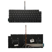 Клавиатура для Dell Inspiron 7390 2-in-1 (P113G001) черная с подсветкой