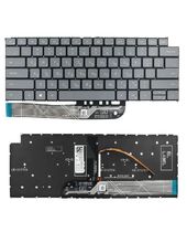 Клавиатура для Dell Latitude 14 3420 (P144G001/P144G002) серая с подсветкой