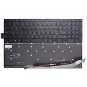 Клавиатура для Dell G3 3500 черная с синей подсветкой