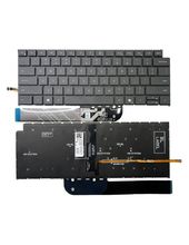 Клавиатура для Dell Inspiron 14 5440 черная с подсветкой