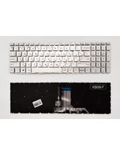 Клавиатура для HP 15-EG1000UR серебристая с подсветкой