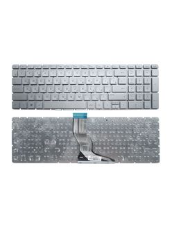 Клавиатура для HP 15-BS000UR серебристая